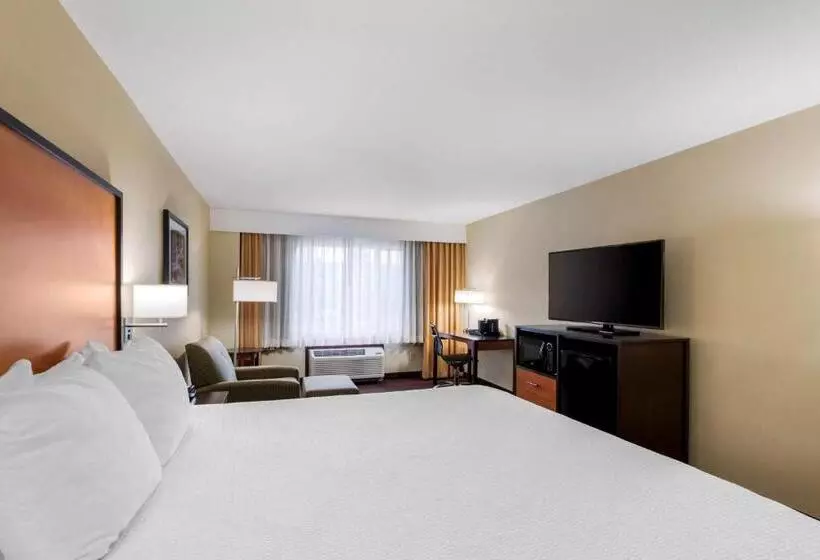 身障者適用キングサイズベッドルーム, Best Western Cascade Inn & Suites