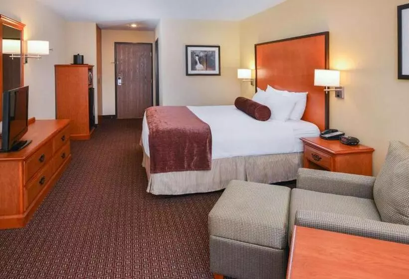 キングサイズベッドのスタンダードルーム, Best Western Cascade Inn & Suites