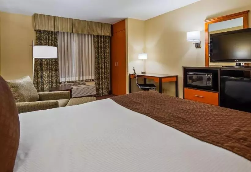 キングサイズベッドのスタンダードルーム, Best Western Cascade Inn & Suites
