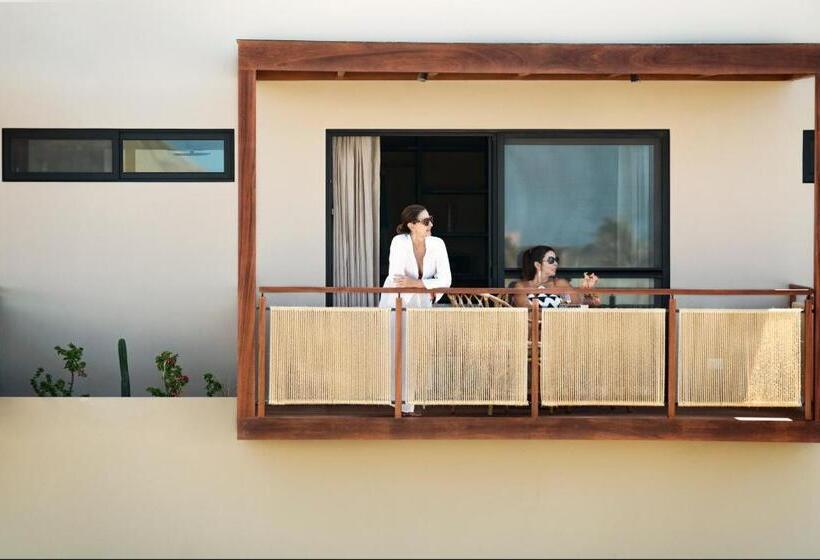 オーシャンビューデラックスルームバルコニー付き, Norte Suites Boutique