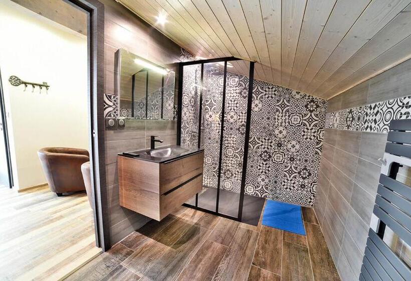 חדר דלוקס עם מרפסת, Les Tanneries