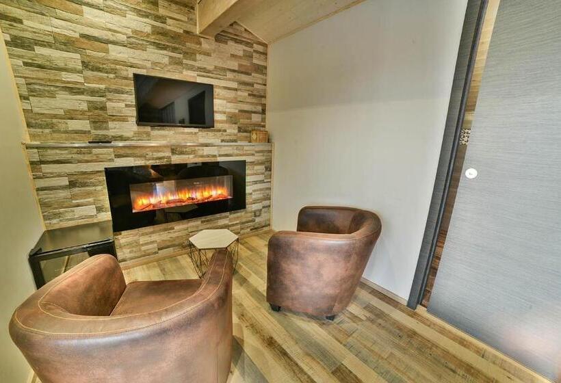 غرفة ديلوكس مزودة بشرفة, Les Tanneries