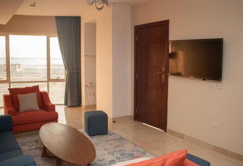 带1个卧室的公寓, Durrat Manzli Apart