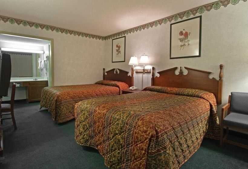 غرفه قياسيه سريرين مزدوجين, Americas Best Value Inn Anderson, Sc