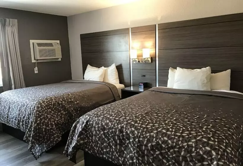 ２ダブルベッドのスタンダードルーム, Hometown Inn
