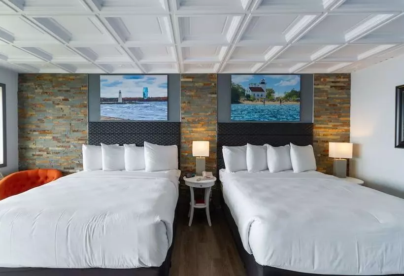 ２ダブルベッドのスタンダードルーム, Terrace Bay Hotel   Lakefront