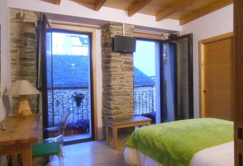 اتاق استاندارد با بالکن, Xardín De Estrelas