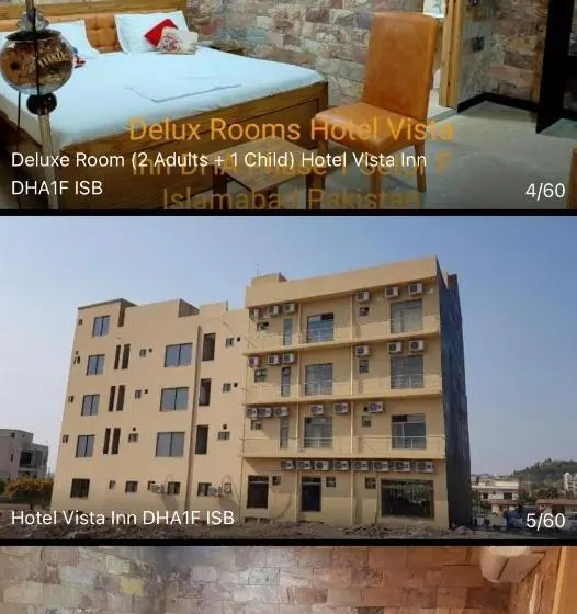 اتاق استاندارد یک نفره, Vista Inn Dha