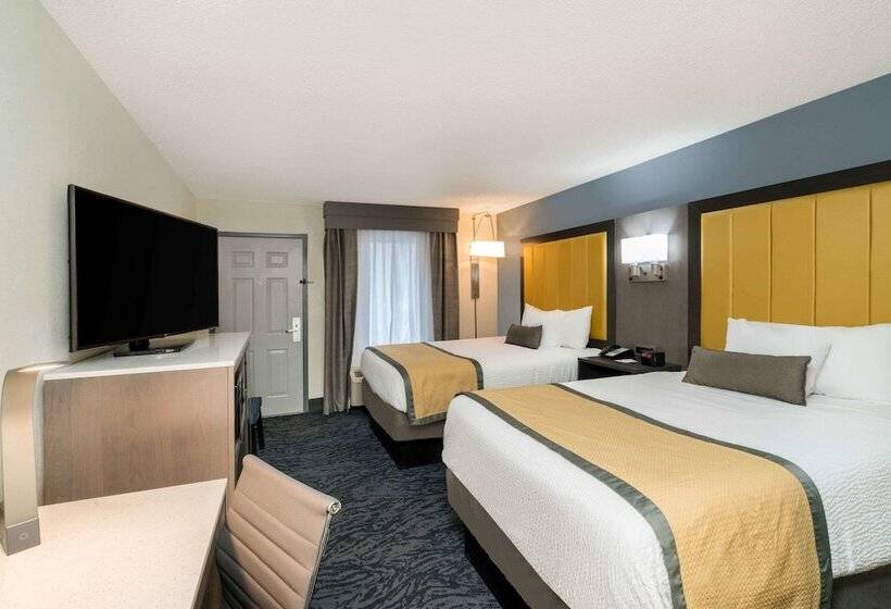 غرفه قياسيه سريرين مزدوجين, Baymont By Wyndham Franklin