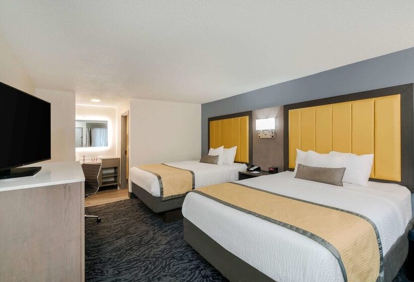 غرفه قياسيه سريرين مزدوجين, Baymont By Wyndham Franklin