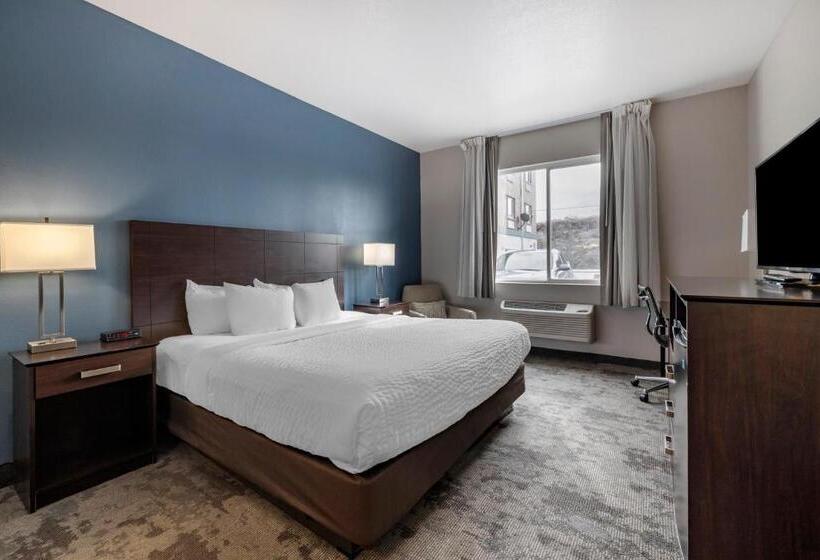 스탠다드 룸 킹사이즈 침대, Clarion Inn Kingman I40 Route 66