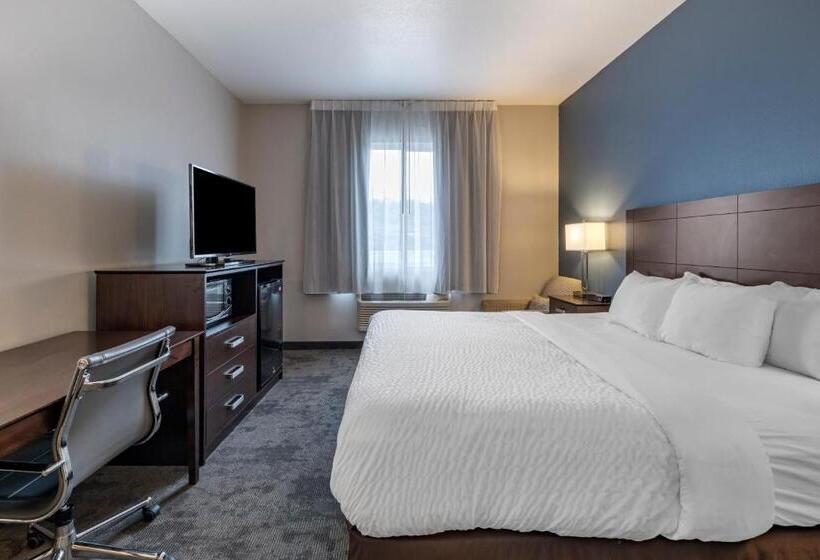 غرفة قياسية سرير كينج لذوى الإحتياجات الخاصة, Clarion Inn Kingman I40 Route 66