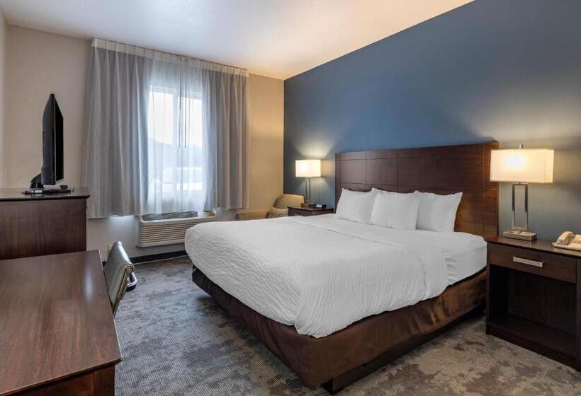 غرفة قياسية سرير كينج لذوى الإحتياجات الخاصة, Clarion Inn Kingman I40 Route 66