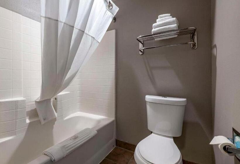 غرفة قياسية سرير كينج لذوى الإحتياجات الخاصة, Clarion Inn Kingman I40 Route 66