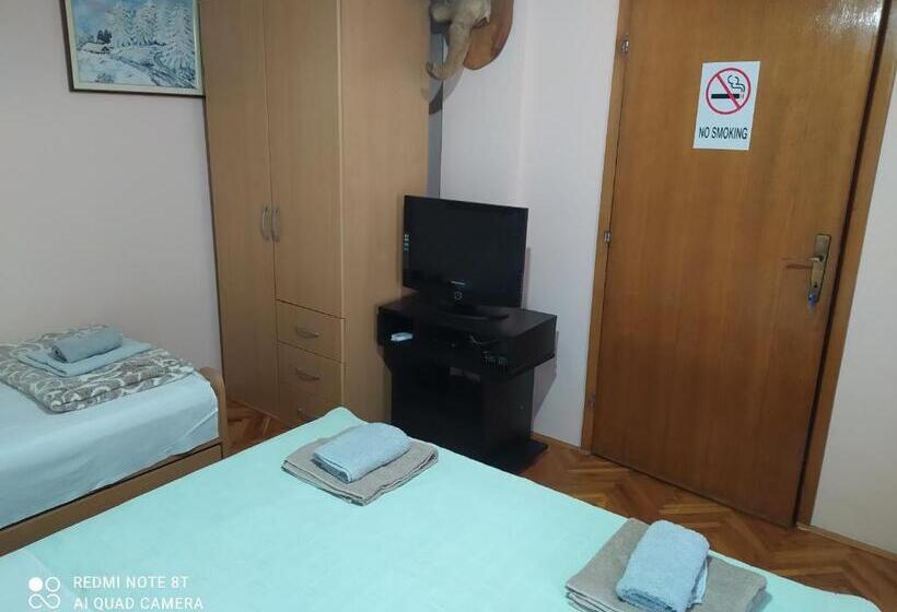 اتاق استاندارد سه تخته با سرویس بهداشتی مشترک, Apartment & Rooms Aleksandar