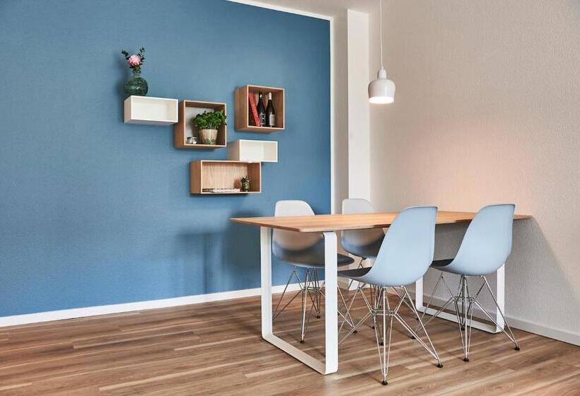 Апартаменты 1 Спальня, Boardinghome Oldenburg