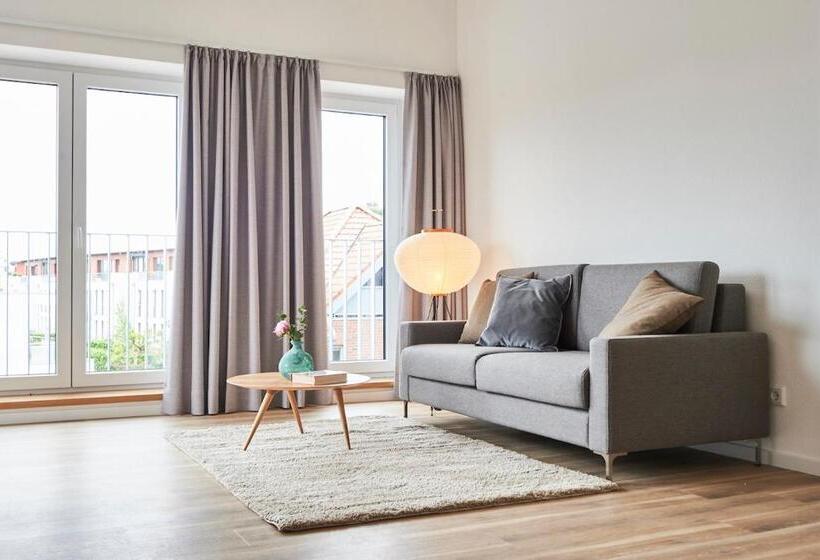 Апартаменты 1 Спальня с Террасой, Boardinghome Oldenburg