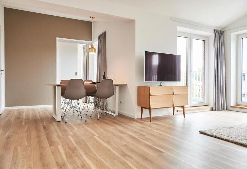 Апартаменты 1 Спальня с Балконом, Boardinghome Oldenburg