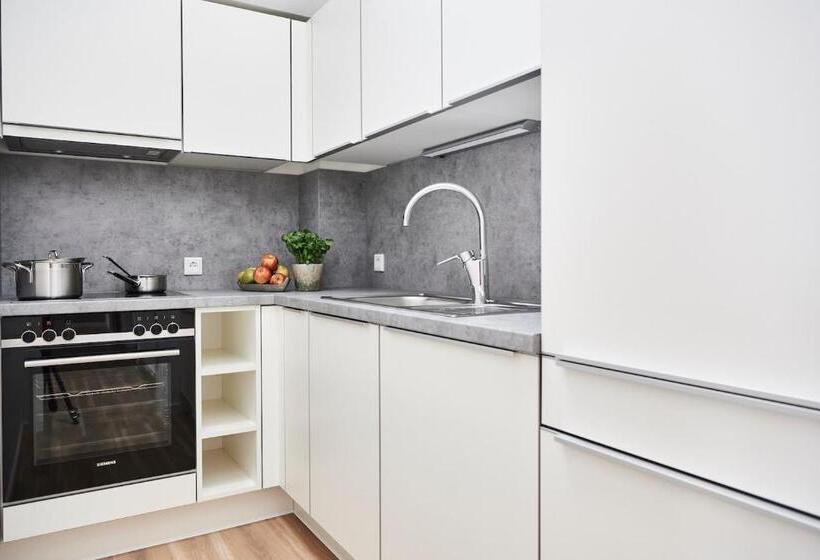 Апартаменты 2 Спальни, Boardinghome Oldenburg