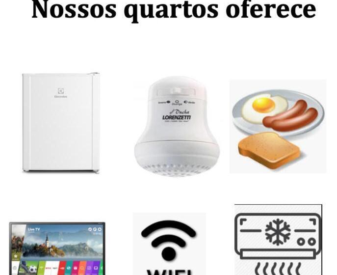 Номер Стандарт Трехместный, Pousada & Food 3 Abelhas