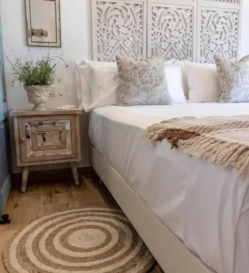 オーシャンビューデラックスルームバルコニー付き, Hostal Boutique Olvido 22 Adults Only