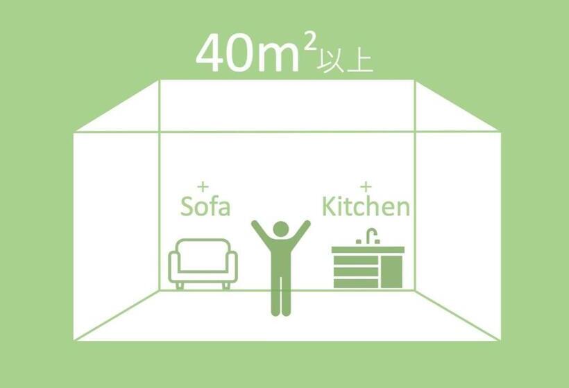 Четырехместный Номер Deluxe, Grand Base Karatsu Ekiminami