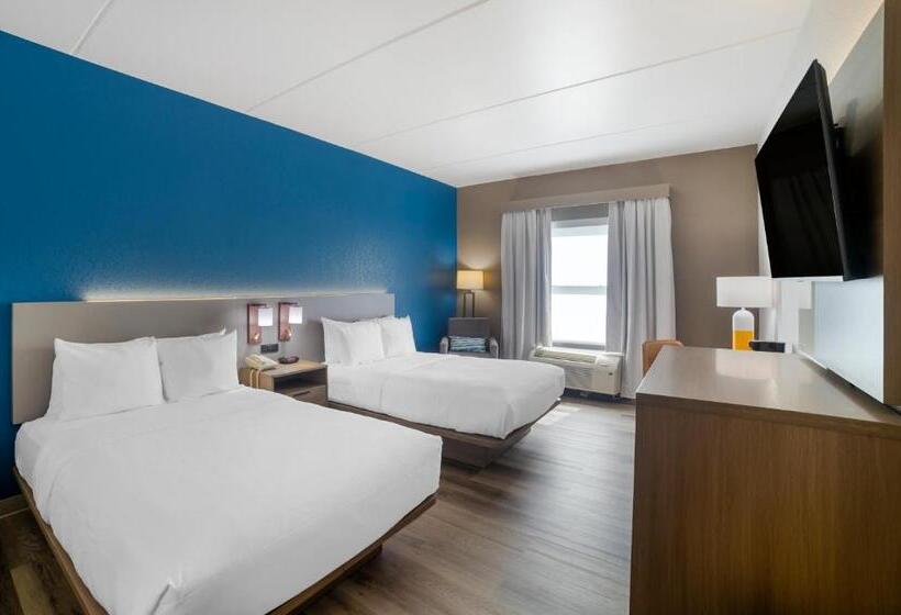 غرفه قياسيه سريرين مزدوجين, Comfort Inn Asheville Airport