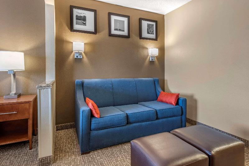 스위트 킹사이즈 침대, Comfort Suites Terre Haute University Area