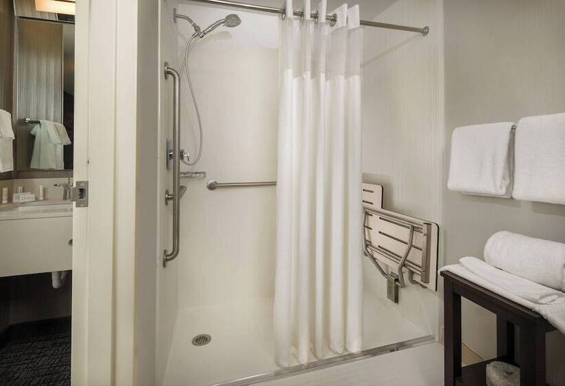 اتاق استاندارد با 2 تخت دوبل, Courtyard By Marriott New Haven Orange