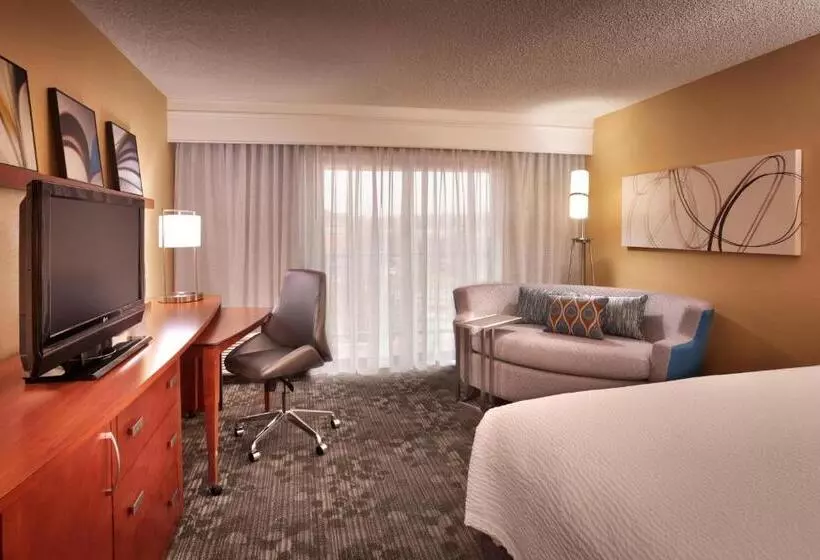 身障者適用キングサイズベッドルーム, Courtyard By Marriott Salt Lake City Sandy