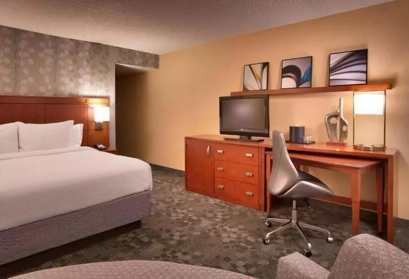 身障者適用キングサイズベッドルーム, Courtyard By Marriott Salt Lake City Sandy