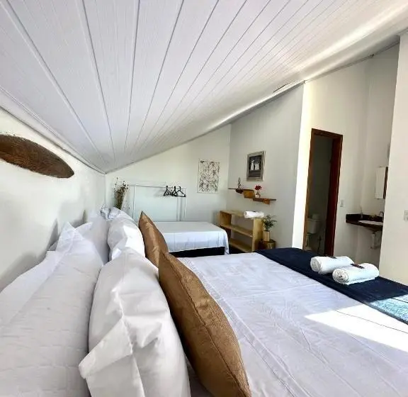 スーペリアトリプルルーム, Pousada/camping Mirante Serrano