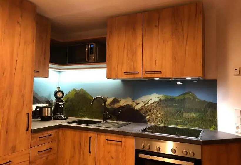 景色の見える一ベッドルームアパートメント, Gasthof Bergblick