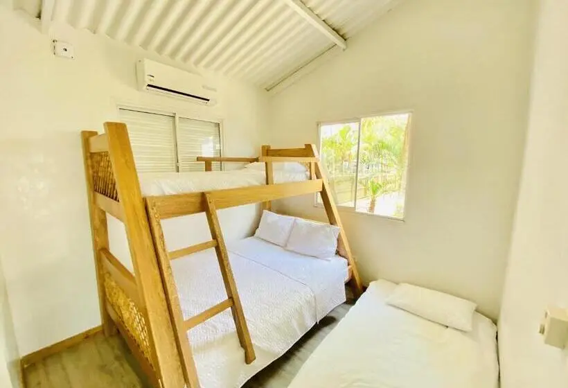 浴室共有スタンダード4人用ルーム, Quinta Del Mar El Paraiso