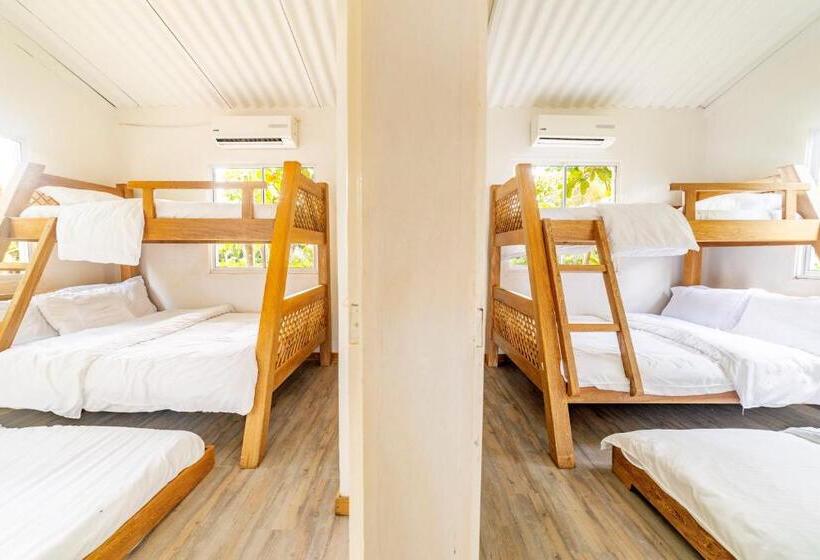Quarto Quadruplo Estandar Banheiro Compartilhado, Quinta Del Mar El Paraiso