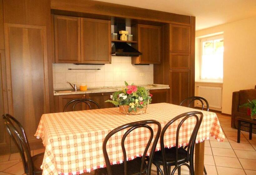 Апартаменты 2 Спальни с Балконом, Residence Villa Avisio