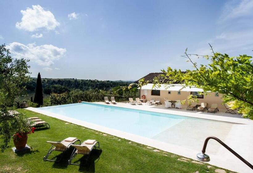 וילה דלוקס חדר שינה 1, Fattoria Pogni