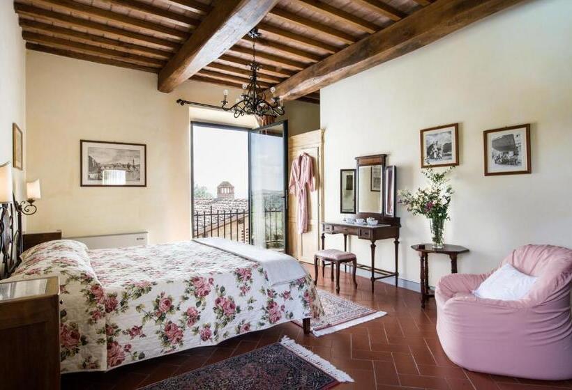 דירת חדר נוף לבריכה, Fattoria Pogni