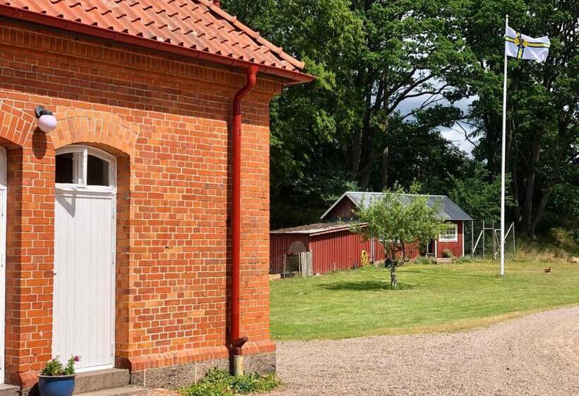 带1个卧室带花园景观的公寓, Pensionat Söderåsen