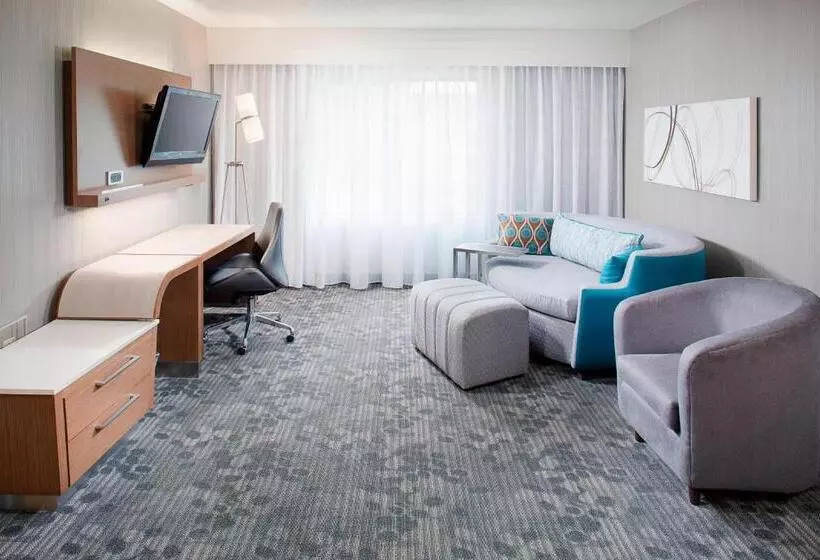 سوئیت با تخت بزرگ, Courtyard By Marriott Richmond Airport