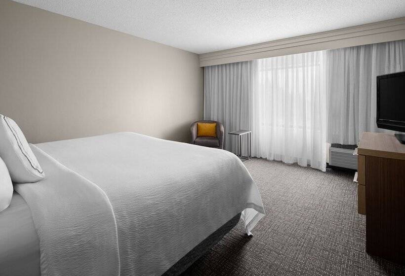 غرفة قياسية, Courtyard Detroit Brighton