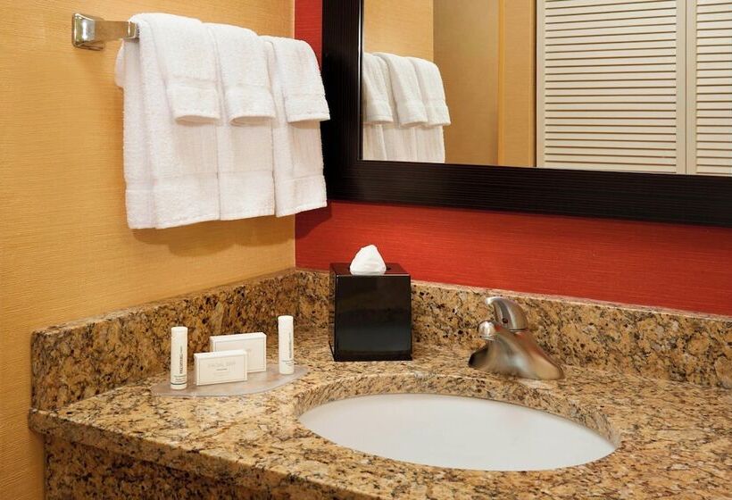 غرفه قياسيه سريرين مزدوجين, Courtyard Detroit Utica