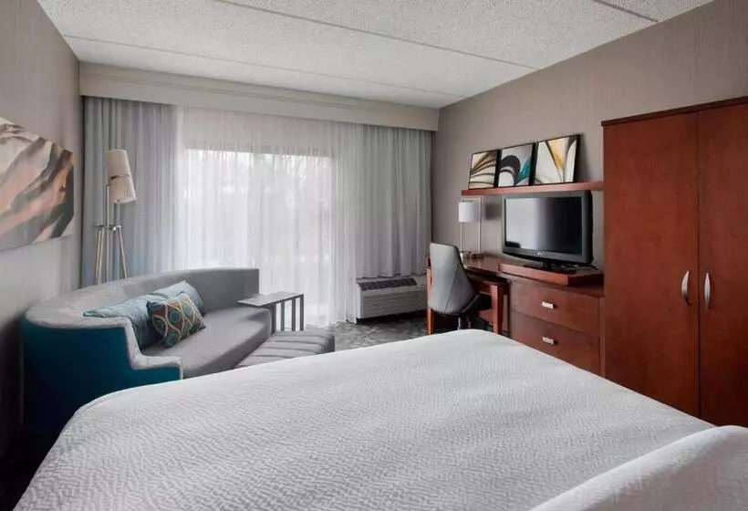 キングサイズベッドのスタンダードルーム, Courtyard By Marriott Fishkill