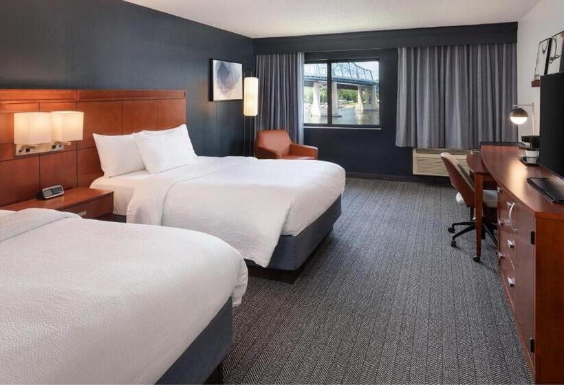 غرفة قياسية مطلّة علي النهر, Courtyard La Crosse Downtown/mississippi Riverfront