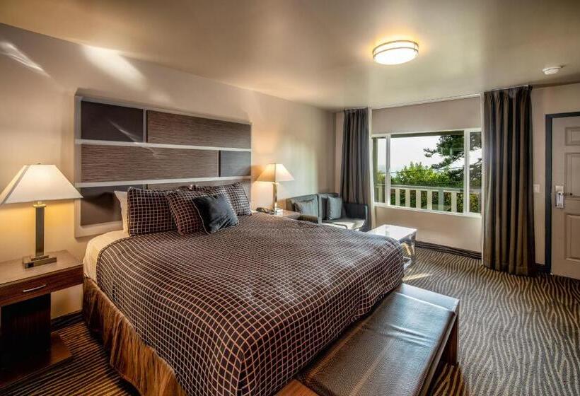 חדר דחוקס עם מיטת קינג, Crescent Bay Inn