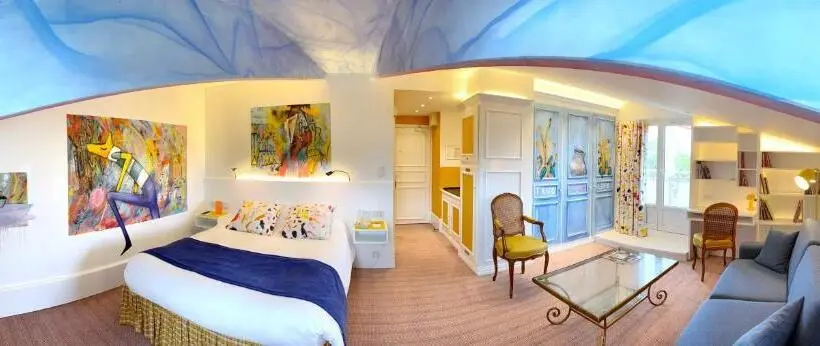 バルコニー付きスタンダードルーム, Hôtel L Yeuse Teritoria