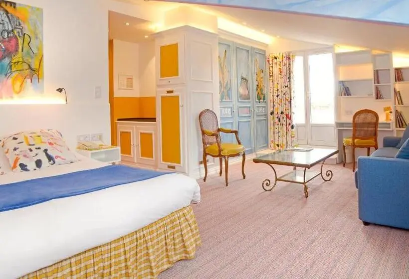 バルコニー付きスタンダードルーム, Hôtel L Yeuse Teritoria