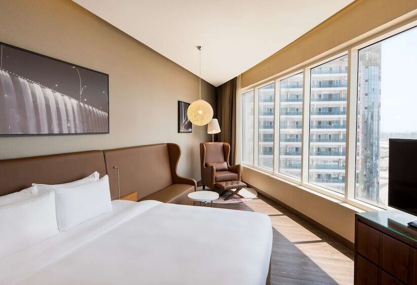 标准间, Radisson Blu Hotel, Dubai Canal View