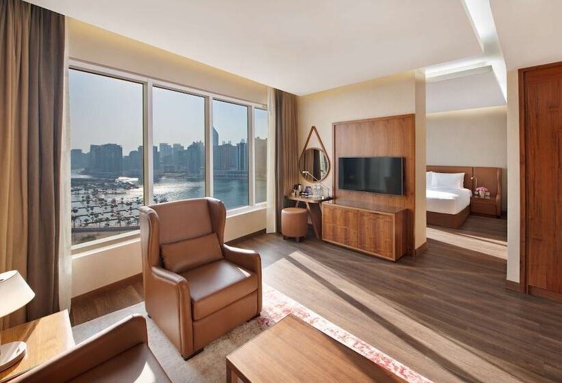 Люкс, Radisson Blu Hotel, Dubai Canal View