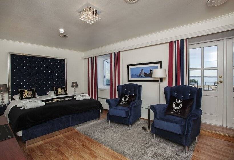 סוויטת ג'וניור, Grand Hotel åsgårdstrand   Unike Hoteller